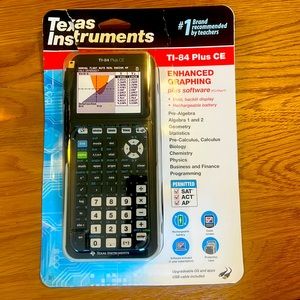 Texas Instruments TI-84 Plus CE Graphing Calculator